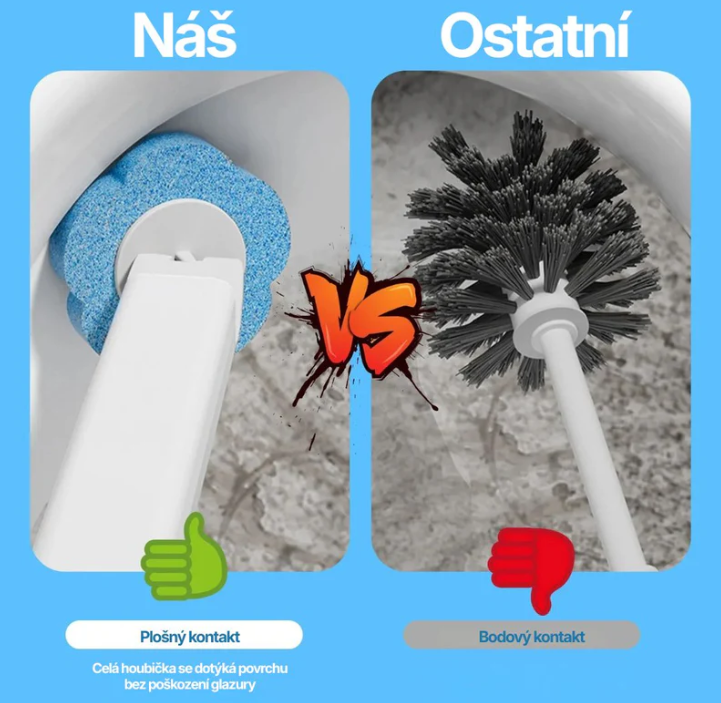 CrystalBrush® Toaletní kartáč